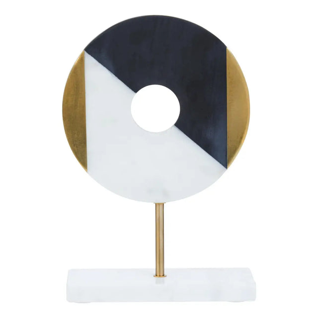 Omari Marble Disc Sculpture