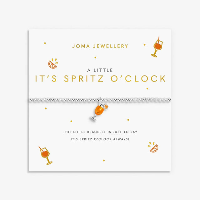 Joma "Its Spritz O Clock" Silver Bracelet