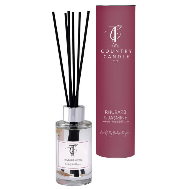 Rhubarb & Jasmine 100ml Reed Diffuser