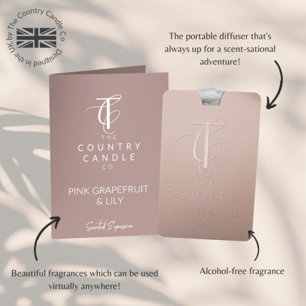 Pink Grapefruit & Lily Luxury Fragrance Card