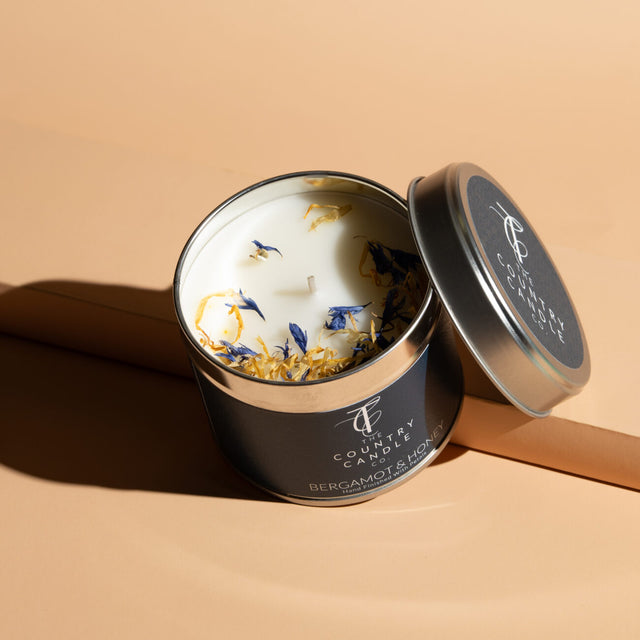 CC Bergamot & Honey Tin Candle