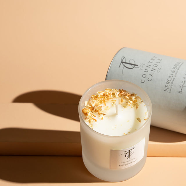 Neroli & Basil 30cl Glass Candle