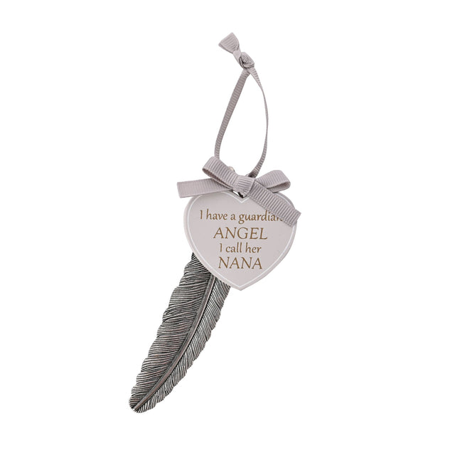 Feather Plaque 13cm - Nana