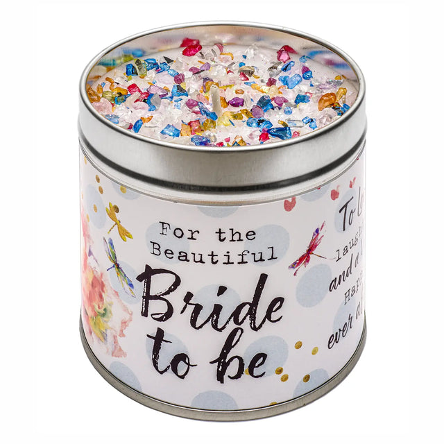 Just Because "Bride To Be" Candle