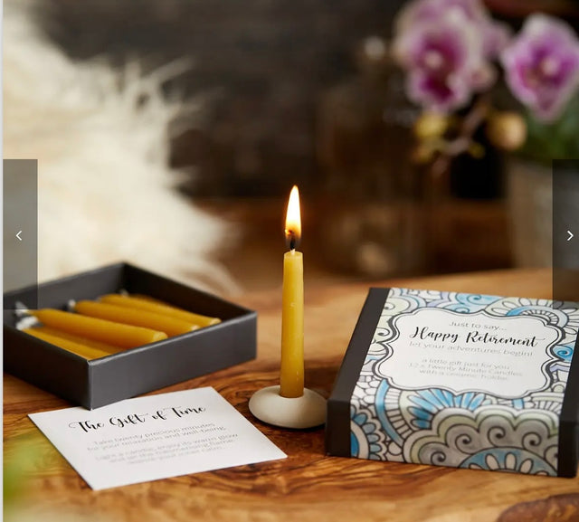 Happy Retirement Candles