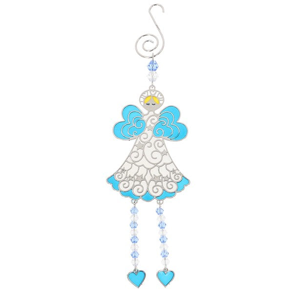 Xmas Angel Dangly Leg Decoration