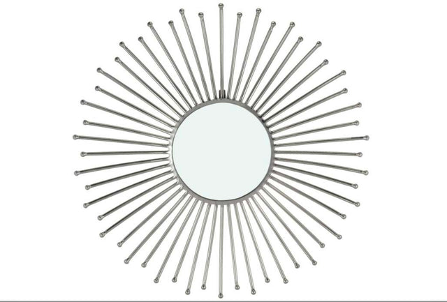 Lumi Silver Wall Mirror