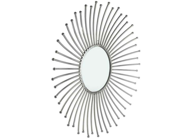 Lumi Silver Wall Mirror