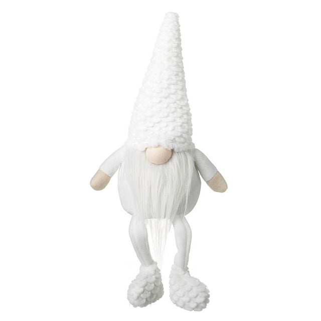 Sitting Gonk in Tall White Hat