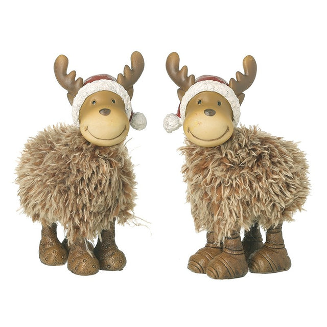 Standing Fluffy Moose