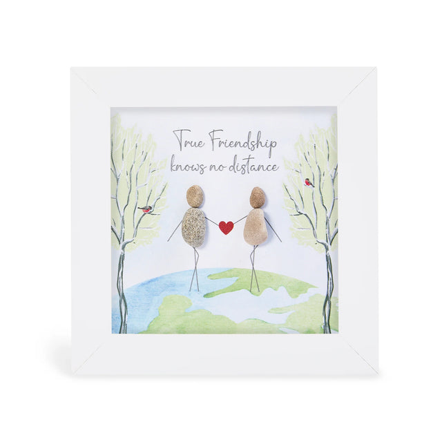 Mini Pebble Picture - True Friendship