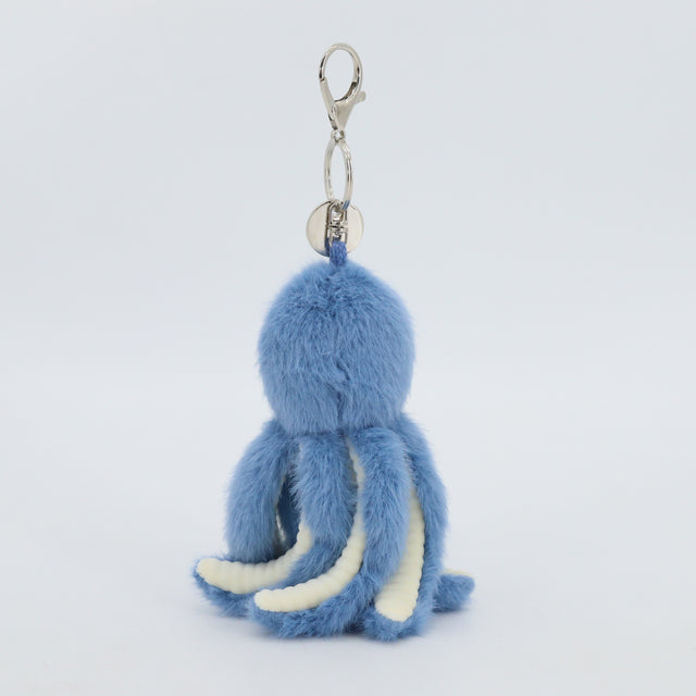 Octopus Blue Keyring