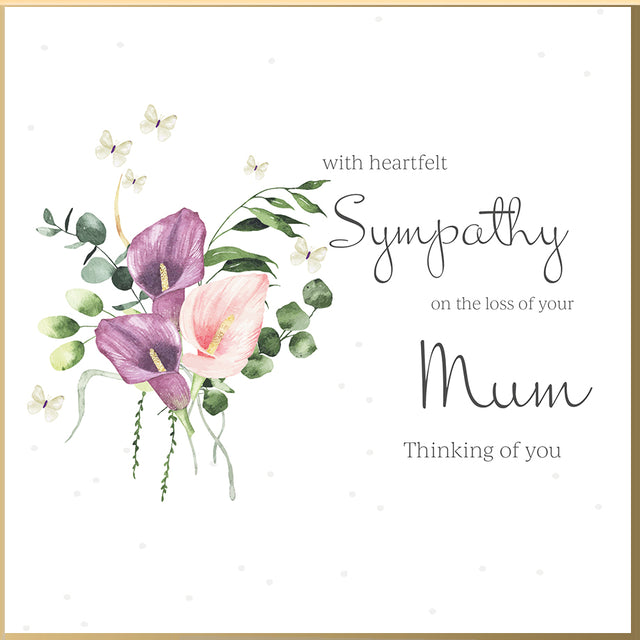 RD Mum Sympathy Card