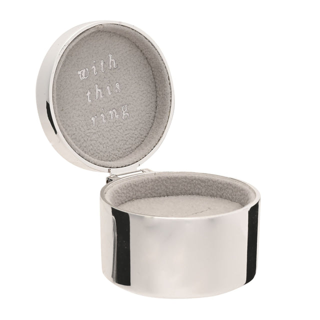 Silverplated Ring Box
