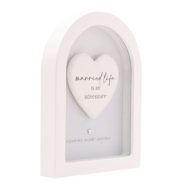 Arch Plaque 18cm - Married