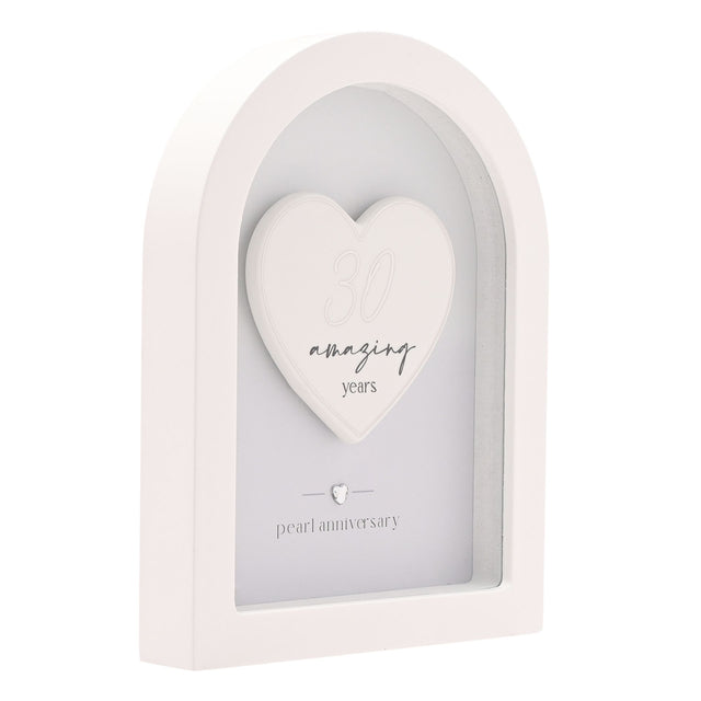 Arch Plaque 18cm - 30 Years