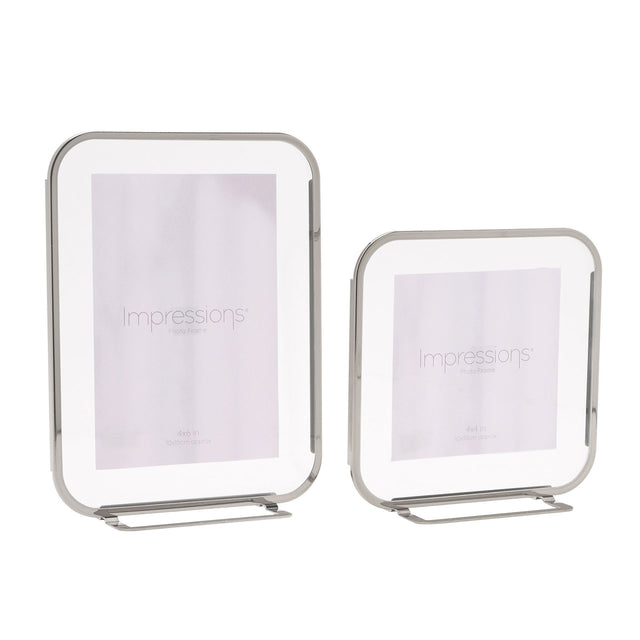 Set Of 2 Frames Silver