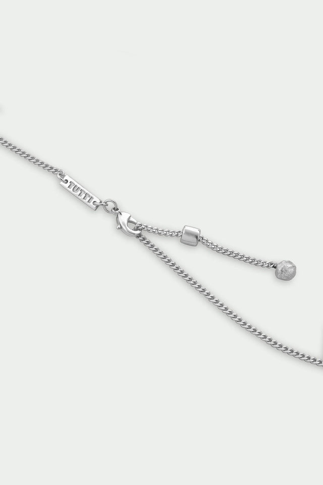 Tutti Halo Necklace Silver