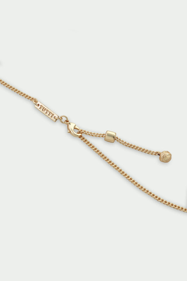 Tutti Halo Necklace Gold
