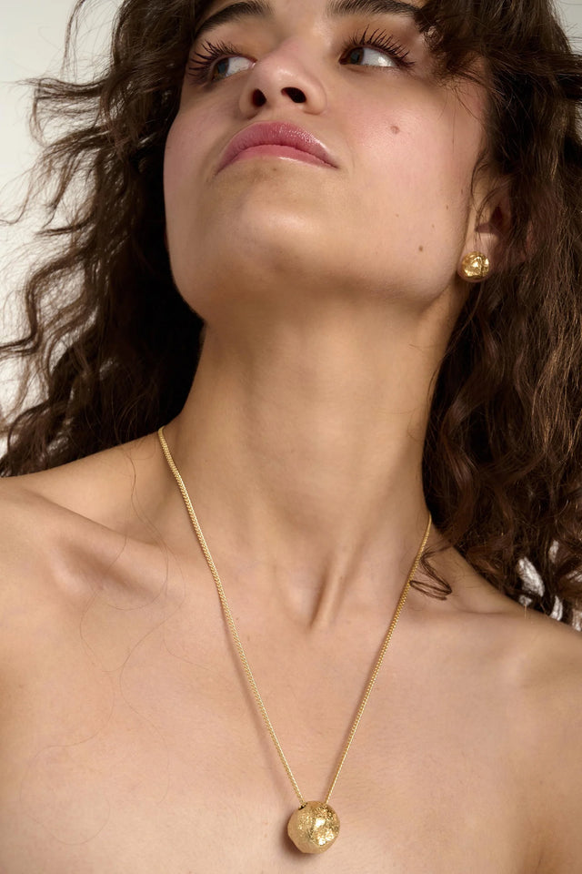 Tutti Halo Necklace Gold