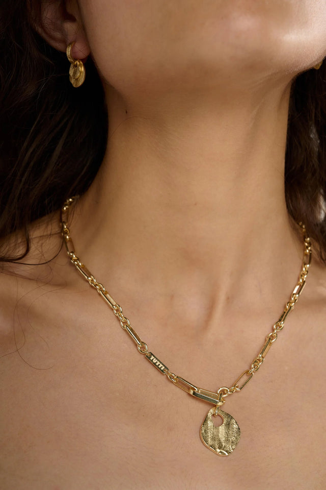 Tutti Baia Lariat Necklace Gold