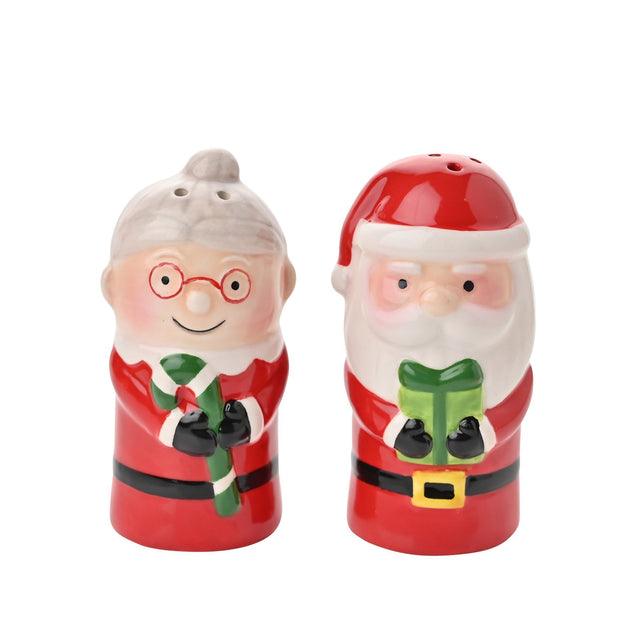 Santa and Friend Salt & Pepper Shaker