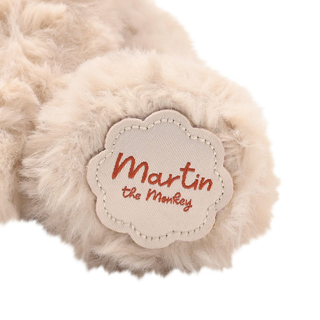 Martin The Plush Sitting Light Brown Monkey - 22cm