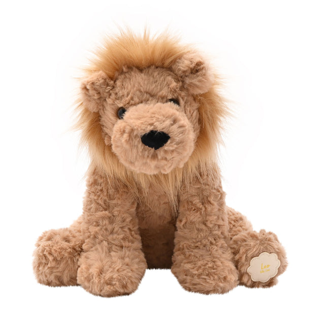 Leo The Plush Sitting Brown Lion - 23cm