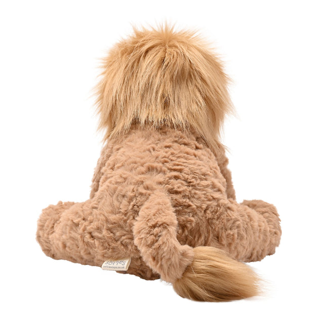 Leo The Plush Sitting Brown Lion - 23cm