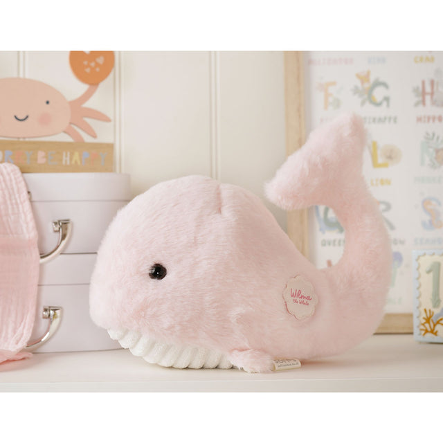 Wilma The Plush Pink Whale - 28cm