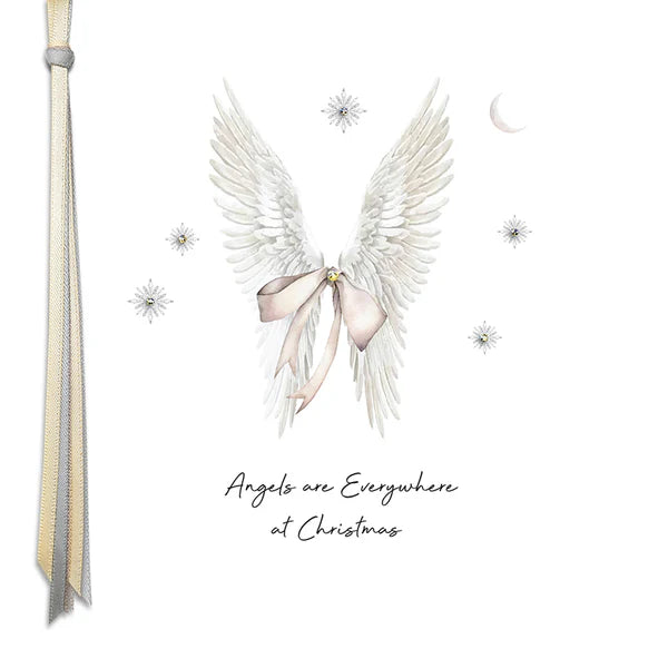 Shake Angel Christmas Card