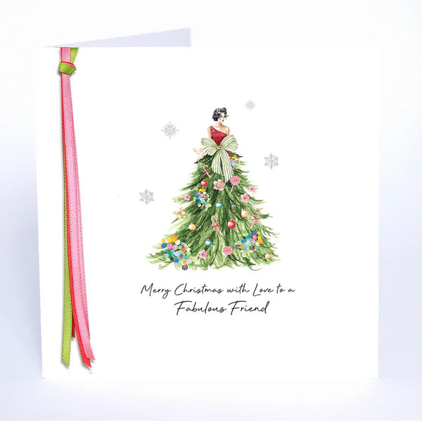 Fabulous Friend Christmas Card