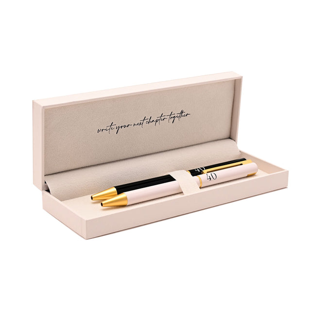 Set of 2 pens - 40 Years Together