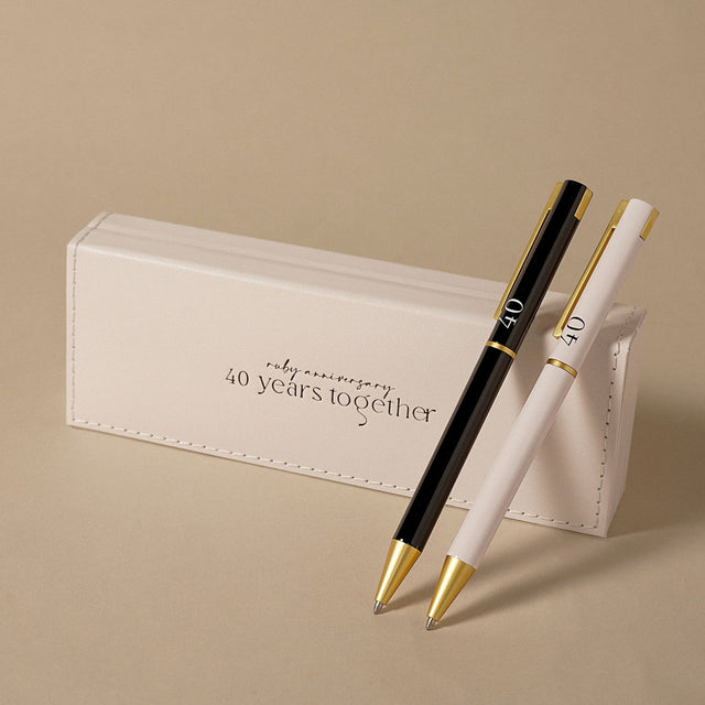 Set of 2 pens - 40 Years Together