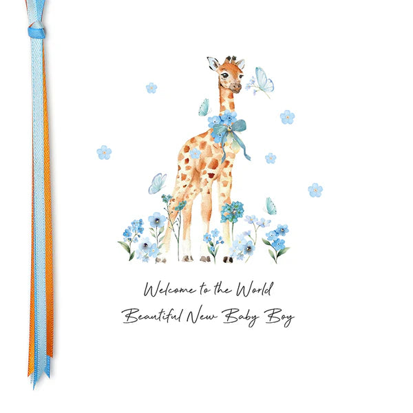 New Baby Boy Card