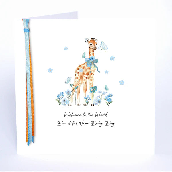 New Baby Boy Card