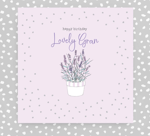 Happy Birthday Lovely Gran Card