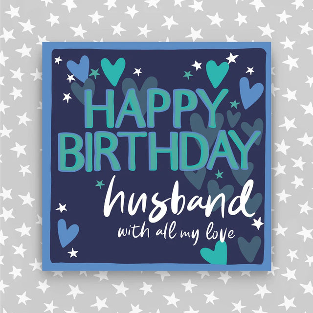 Happy Birthday Husband Card