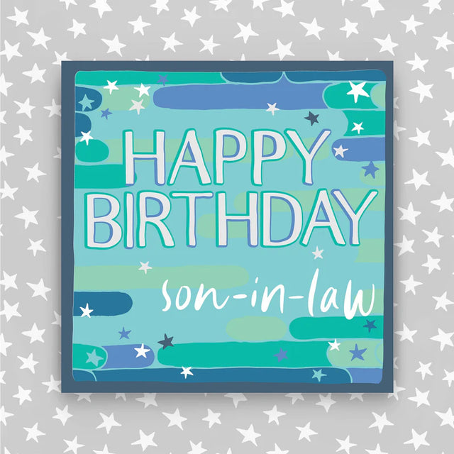 Happy Birthday Son In Law Card
