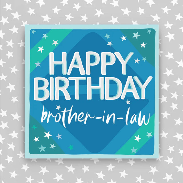 Happy Birthday Brother In Law Card