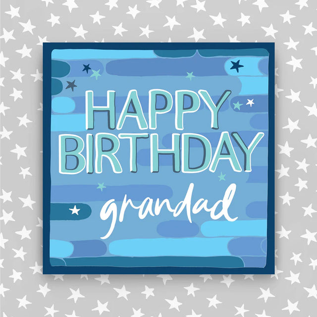 Happy Birthday Grandad Card