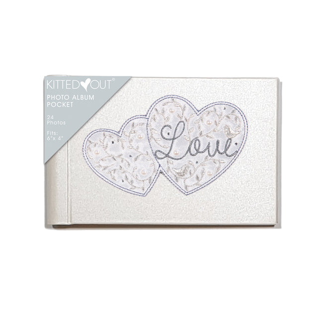 Double Heart with Love Pocket Album
