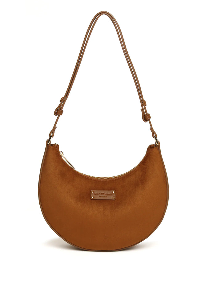 Alice Wheeler Kensington Suedette Shoulder/Crossbody Bag