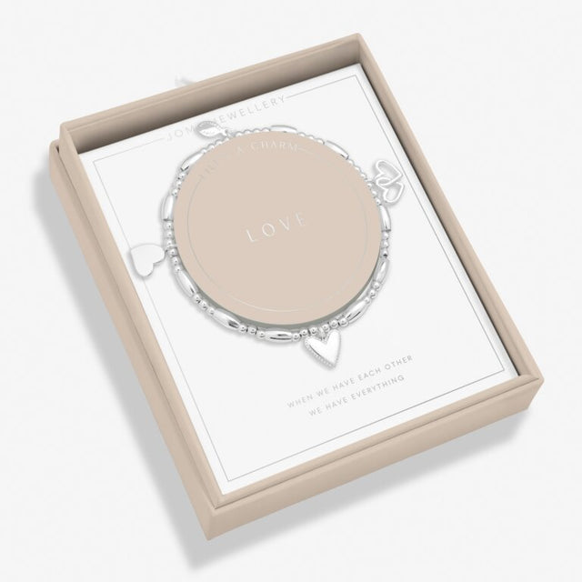 Joma Life’s a Charm 'Love' Boxed Bracelet
