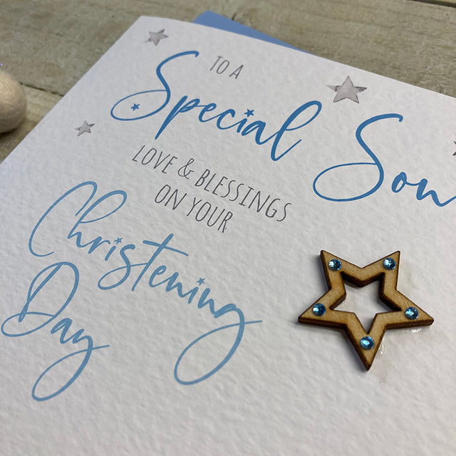 Special Son Christening Card