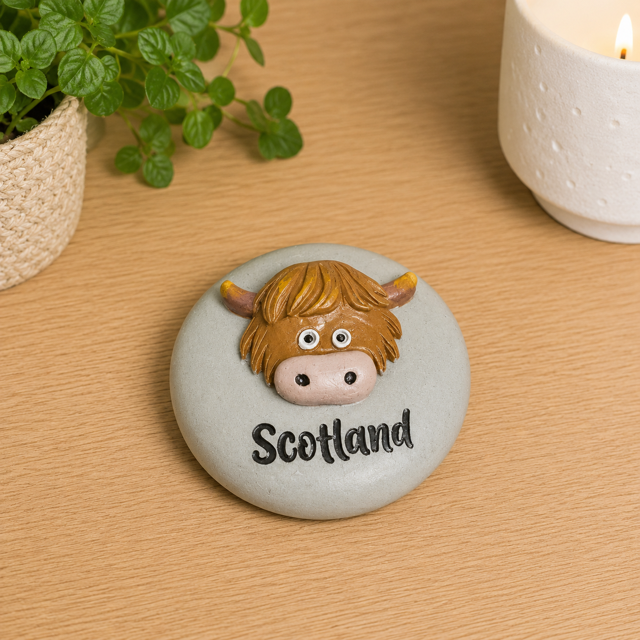 Highland Cow Plaque - Scotland