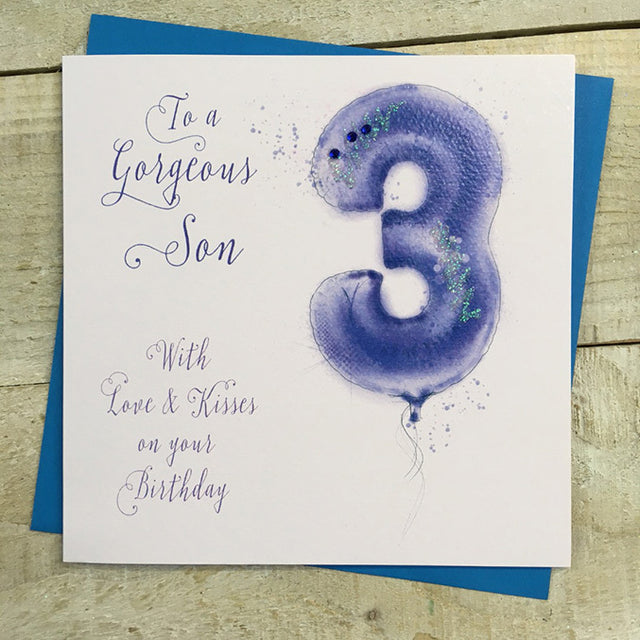 Son 3rd Birthday Card