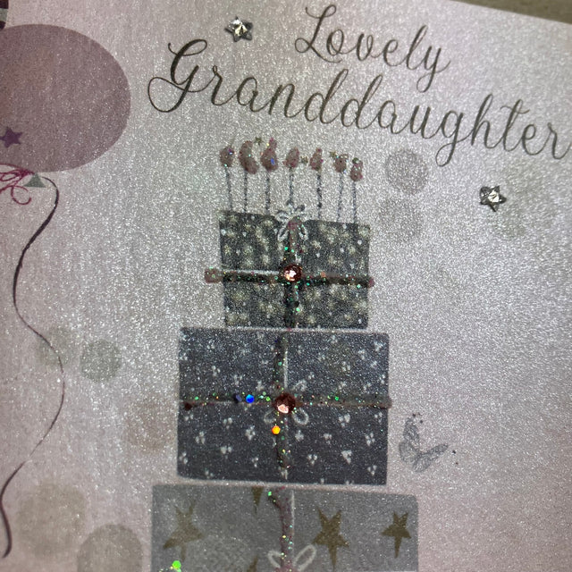 Granddaughter Pressies Birthday Card