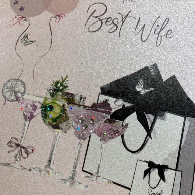 Wife Gift Bags Birthday Card