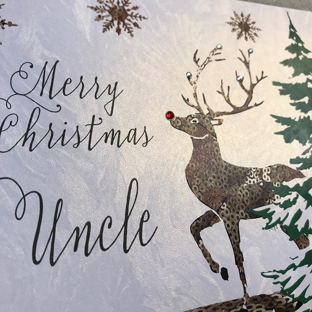 WC Uncle Reindeer Christmas Card